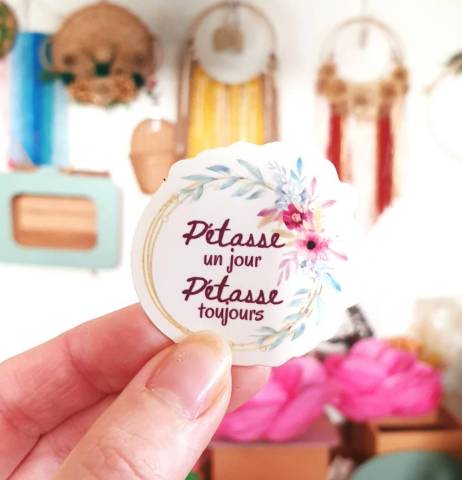 Sticker P�tasse