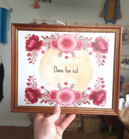 Cadre Dans ton cul