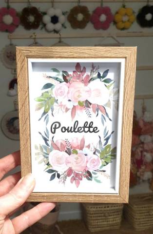 Cadre Poulette
