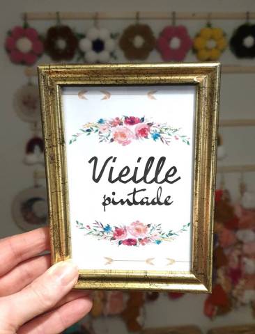 Cadre Vieille Pintade