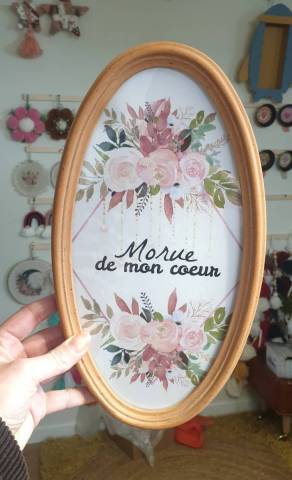 Cadre Morue de mon coeur